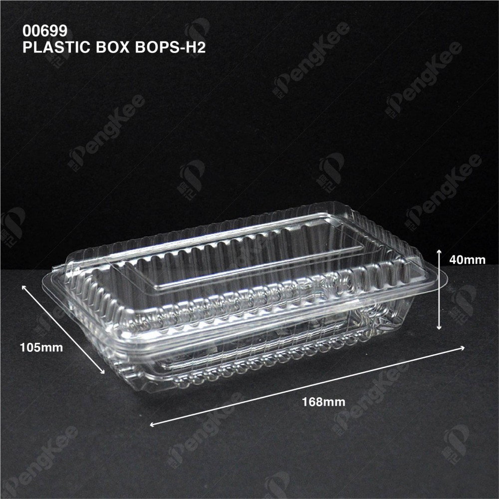 PLASTIC BOX BOPS H2 100 S 20PKT CTN Peng Kee Enterprise Sdn Bhd